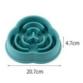 thumbnail image 3 of Small Slow Feeder Cat Dog Bowls, Puzzle Dog Bowl with Anti-, Pet Food Bowls for Fast Eaters,Interactive Dog Feeding Dishes to Slow Down Eating, Bloat Stop Bowls for Small Medium Dogs and Cats, 3 of 6