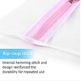 thumbnail image 3 of Protective Mesh Laundry Bags, Color-Coded Organization Delicate Wash Bags Breathable Polyester Fibre Mesh Laundry Bags with Auto-Lock Zipper Closure for Travel Storage (7Pcs), 3 of 8