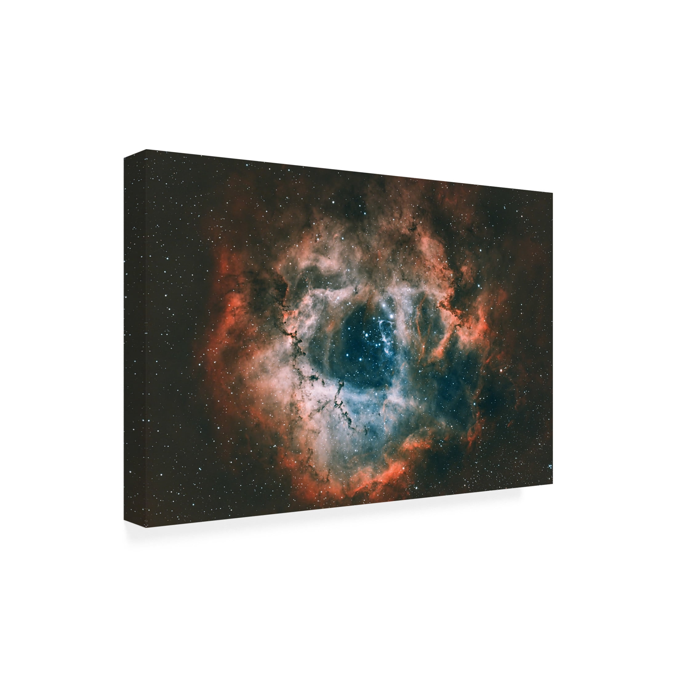 Trademark Fine Art James Zhen Yu Rosette Nebula Canvas Wall Art