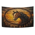 thumbnail image 5 of WOBOGO The Sunset Stallion Tapestry 90×60in Home Living Room Bedroom Wall Hanging Ornaments, 5 of 10