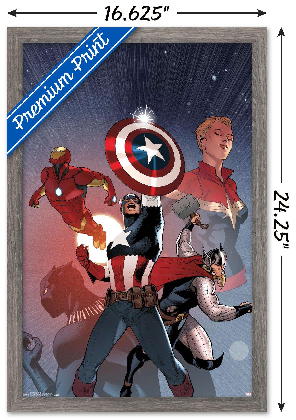 Marvel Comics - Legacy #1 Wall Poster, 14.725" x 22.375", Framed