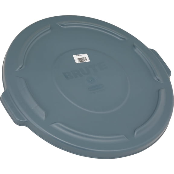 Rubbermaid Commercial Brute 44-gallon Container Lid Plastic - 4 / Carton - Gray