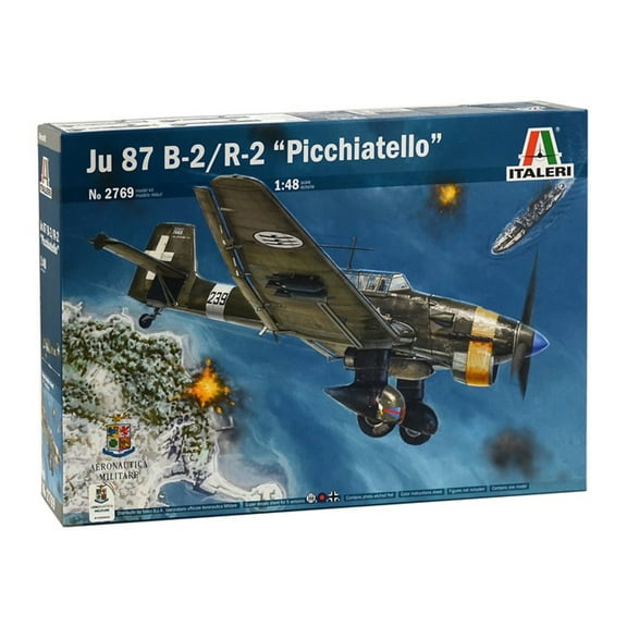 Italeri 510002769 1:48 Ju 87 B-2/R-2 Stuka Picchiatello