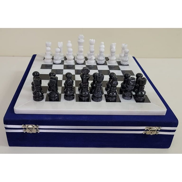 Black & Golden Marble Chess Set 15 Inches Full Board Game Sets Premium  Quality - Yahoo Shopping