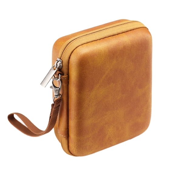 Bolsa de almacenamiento de púa de guitarra Inteprter impermeable Naranja