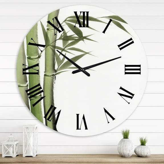 Designart 1 in Quartz Traditional Wall Clock