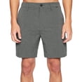 thumbnail image 4 of Hurley Men's Phantom 20" Walkshorts, Black Heather, 29, 4 of 5
