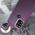 thumbnail image 5 of ELEHOLD for Motorola Moto G 5G 2023,Rugged Hybrid Case Military Grade Shockproof 360° Full Body Protection Slim Fit Anti-Scratch Case for  Motorola Moto G (2023),Purple, 5 of 8