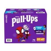 Pull-Ups Boys Potty Training Pants, 3T-4T (32-40 lbs), 70 Count (Select for More)