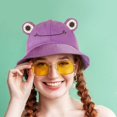 thumbnail image 4 of SAOROPEB Gorro de rana – Gorro de pescador divertido de algodón para adultos, adolescentes y hombres, 4 of 5
