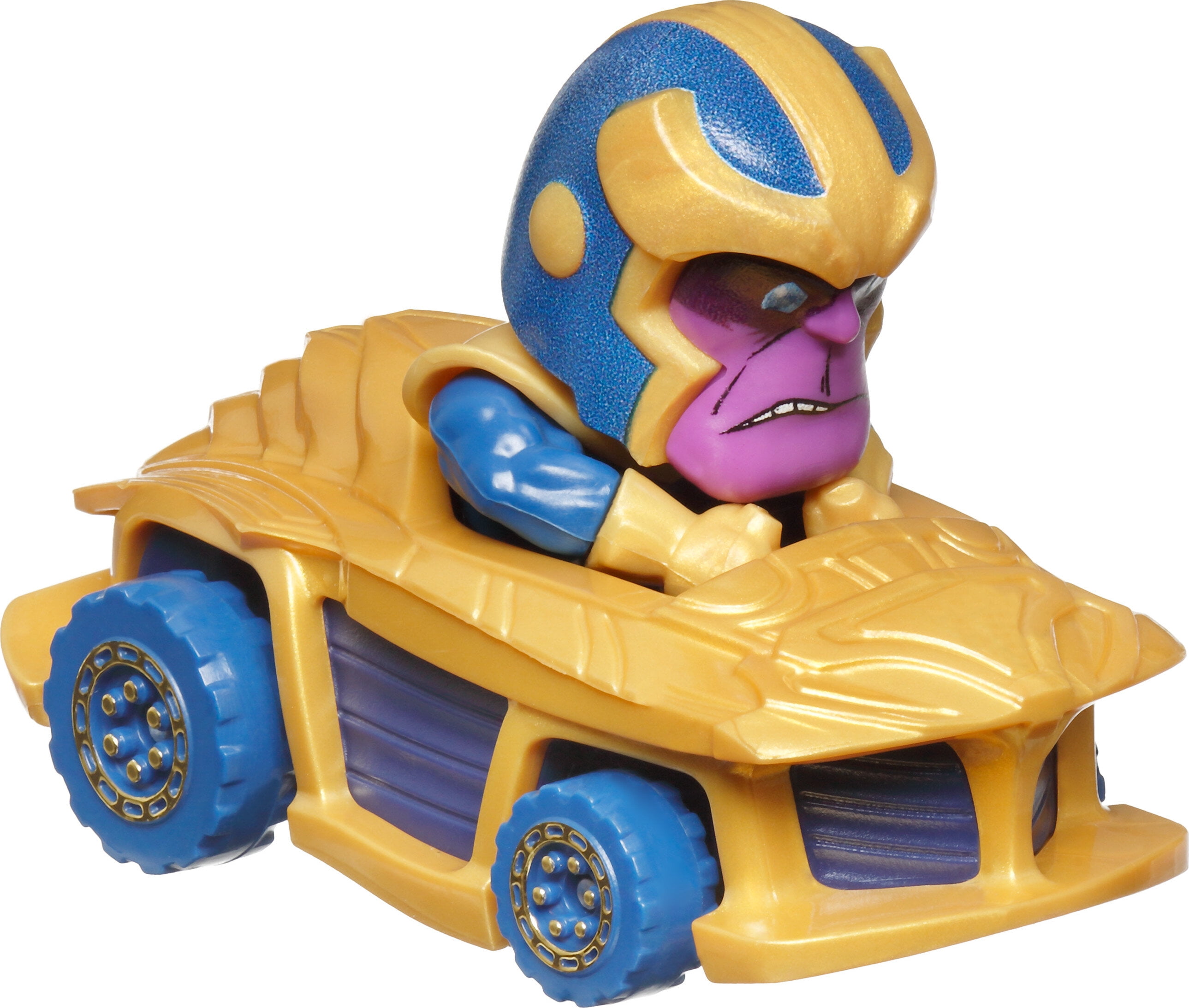 Hot Wheels RacerVerse, Set of 5 Die-Cast Hot Wheels Cars with Marvel Characters as Drivers