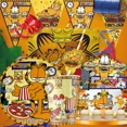 thumbnail image 2 of Suministros para fiestas temáticas de Garfield de dibujos animados de Disney, vajilla, taza, plato, decoración para fiesta de cumpleaños para niños y niñas, Baby Shower, 2 of 5