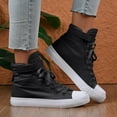 thumbnail image 2 of YLYL Sneakers for Women High Top Lace up Non Slip Lightweight Fashion Casual Walking Tennis Shoes, 2 of 9