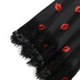 thumbnail image 6 of BONIXOOM Womens Christmas Pajamas Family Christmas Pajamas Matching Sets Sleepwear None Long Sleeve Sleepwear Sets Solid Black S, 6 of 7
