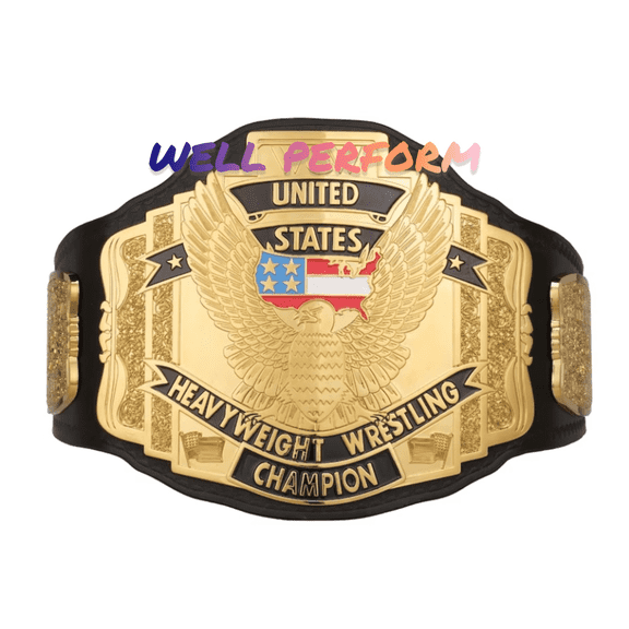Well Perform US Belt Adult Size | Title Belt Replica | 2mm Leather Straps - Fan Gift
