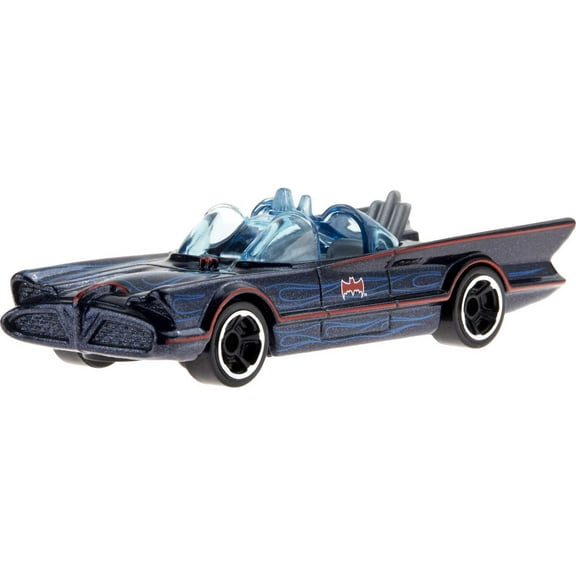 Hot Wheels Batman Toy Car, TV Series Batmobile 1:64 Scale Collectible Vehicle