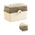 thumbnail image 1 of Storage Box, 3 Layer Large Capacity Partitioned Lightweight Water Proof First Aid Kit for Home Outdoor, 1 of 7