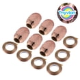 thumbnail image 4 of EeaseCA Toyvian 12 Pcs Rose Gold Ribbons Gift Ribbons Curling Ribbons for Gift Present Souvenir Crafts, 4 of 7