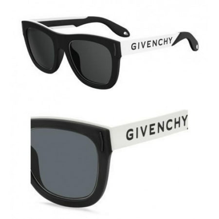 Sunglasses Givenchy Gv 7016 /N/S 080S Black White / IR gray blue lens