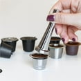 thumbnail image 2 of Billuyoard Tamper fácil de limpiar del acero inoxidable para el arte exquisito de la comida y del café ningún polvo residual Juegos de servir café y té, 2 of 5