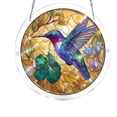 thumbnail image 3 of Acrylic Jigsaw Puzzle Suncatcher, Suncatcher Puzzle, 83 Pieces Acrylic Puzzle Window Hanging, Colorful Stained Glass Acrylic Sun Catcher Decor, for Women Mom, 3 of 8