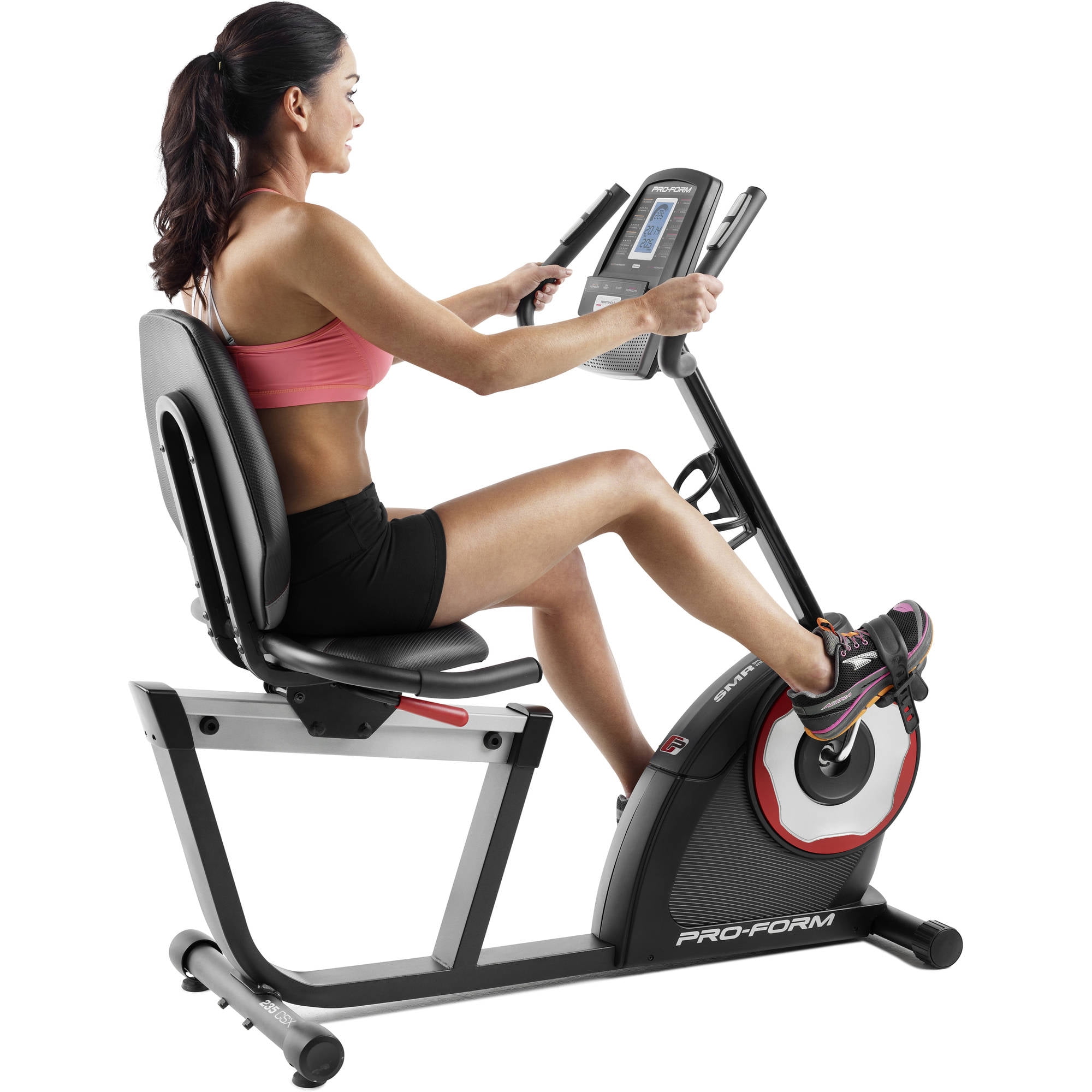 exercise bike with programs