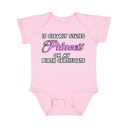 

Inktastic Princess Gift Baby Girl Bodysuit