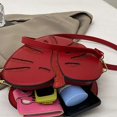 thumbnail image 7 of Slccxzc PU Leather Crossbody Bag Women Leaf Shaped Shoulder Bag Purse Elegant Mini Handbag Messenger Bag for Outdoor Travel, 7 of 7