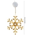 thumbnail image 3 of Luces de ventana de Navidad 3D LED Luz de hadas de Navidad con pilas para interior (M), 3 of 8