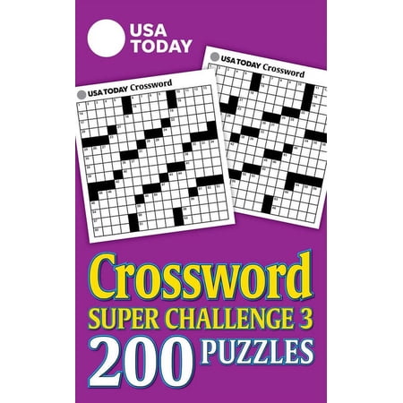 USA Today Puzzles: USA TODAY Crossword Super Challenge 3 (Paperback)
