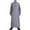 Grey, variant on Male Casual Robe Stand Collar Thobe Long Solid Pocket Long Sleeve Jubba Robe Dress Shirt with Pattern Men Regular Fit Dress Shirt Mens Slim Shirts Fashion Mens Skate Button down Shirts Colorful Dress