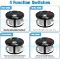 thumbnail image 3 of Indoor ultrasonic rodent repellent, rodent repellent electronic plug-in, multi-mode variable frequency 360° ultrasonic squirrel mouse repellent suitable for basements, offices, garages, warehouses, R, 3 of 3