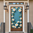 thumbnail image 6 of LUUFILx Floral Daisy Backdrop Banner for Party Supplies Wedding Background Photography Props Event Decoration Photo Booth anniversaire, 6 of 8