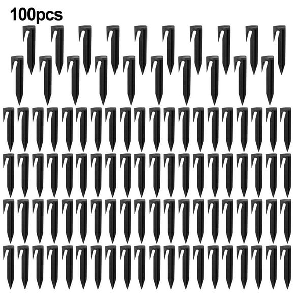 100pcs Durable Lawn Mower Boundary Pegs for Securely Anchoring Robot Mower