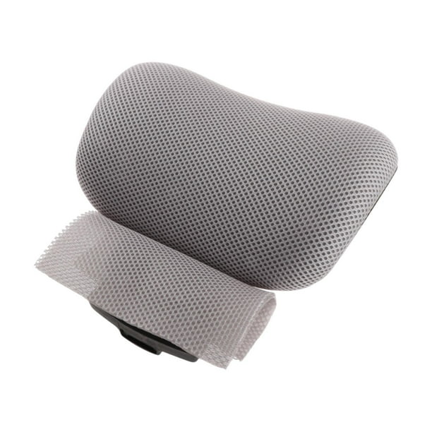 Reposacabezas ajustable para silla de oficina, accesorio de almohada para la cabeza de la silla de ordenador, grosor del respaldo del dormitorio de Gris