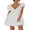 White, variant on Michellecmm Women Summer Casual Mini Dress Flower Pattern Deep V-Neck Dress