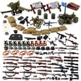 thumbnail image 1 of Set de armas Feleph de la Segunda Guerra Mundial para figuras de soldados con accesorios, 1 of 7