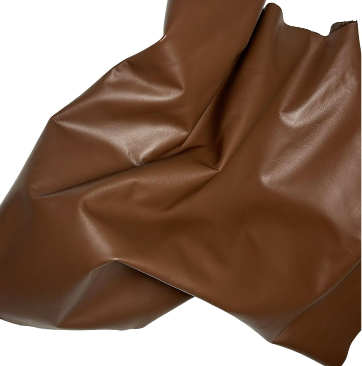 ArtisanCowhides Soft Natural Full Grain Cowhide Nappa Leather for Crafts Projects– Copper Brown 9-10 SqFt - 2.5 oz - 3.0 oz (1.0 to 1.2mm
