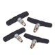 thumbnail image 1 of Accesorios de Bicicleta Sunnimix 2 Pares V Pastillas de Freno Bloques de Parada Negro, 1 of 4