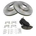 thumbnail image 2 of TRQ Front Brake Pad & Rotor Kit Brake Pads Brake Rotor Ceramic Fits Select 1998-2002 Honda Accord, 2 of 5