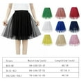 thumbnail image 2 of yunLCZ Womens Cotton Boxer Shorts Underwear Womens Pleated Knee Length Skirt Adult Tutu Dancing Skirt, 2 of 2