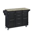 thumbnail image 2 of Home Styles Create-a-Cart Chariot de Cuisine en Béton en Noir, 2 of 2