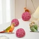 thumbnail image 5 of Jarrón Sepaktakraw de ratán tejido de 5 cm, colgante decorativo, juguete para mascotas, 5 of 6