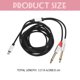 thumbnail image 2 of OHOIOLLA Cable Convertidor De Audio USB Tipo C A 1 4 Para Altavoces Con Conexión Firme Y Duradera, 2 of 7