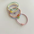 thumbnail image 4 of Franhais Women Ponytail Holders, Cute Heart Elastic Band Hair Ring Fashion Hair Accessories, 4 of 6