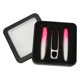 thumbnail image 3 of Key Fob Shell, Remote Key Case Anti Scratch ABS A Prueba De Golpes Robusto Ligero Para Automóvil ANGGREK Rosa Blanco, 3 of 8