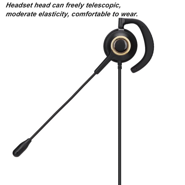 Auriculares Inalámbricos Compatibles Con Elasticidad Moderada, Auriculares Para Centro De Llamadas, Libremente Telescópicos Para Ejercicio Deportivo