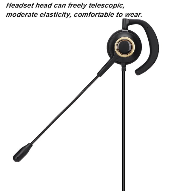 Auriculares Inalámbricos Compatibles Con Elasticidad Moderada, Auriculares Para Centro De Llamadas, Libremente Telescópicos Para Ejercicio Deportivo