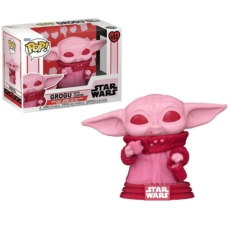 STAR WARS - FIGURINE POP SAINT VALENTIN - LUKE ET GROGU