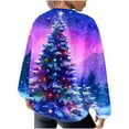 thumbnail image 6 of WXLWZYWL Womens Ugly Christmas Sweater Funny Sweatshirts Holiday 3D Print Trendy Cute Long Sleeve Pullover 2024 Loose Christmas Sweaters Pullover, 6 of 6